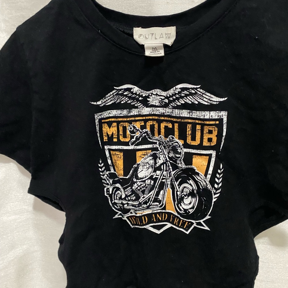 Junior Moto Club Black T-Shirt